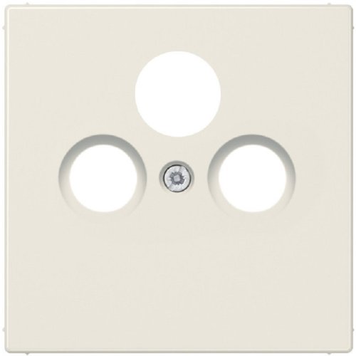 Лицевая панель Jung LS990 для 3-м. розетки TV+R+SAT бежевый картинка